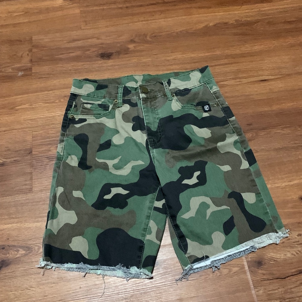 Born Primitive Camo Shorts
